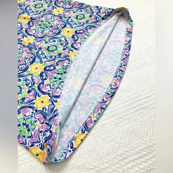 IBKUL Top Nora Print Long Sleeve Mock Neck 1/4 Zip UPF 50+, Size Small - Picture 10 of 16